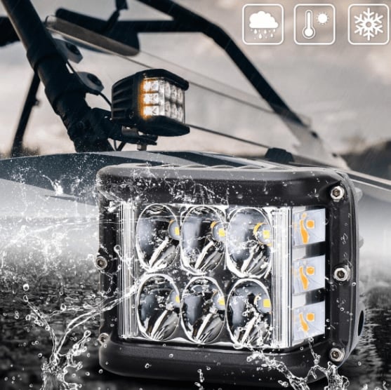 Automotive 2x Car Sides LED Dual Color - Branwell & Co