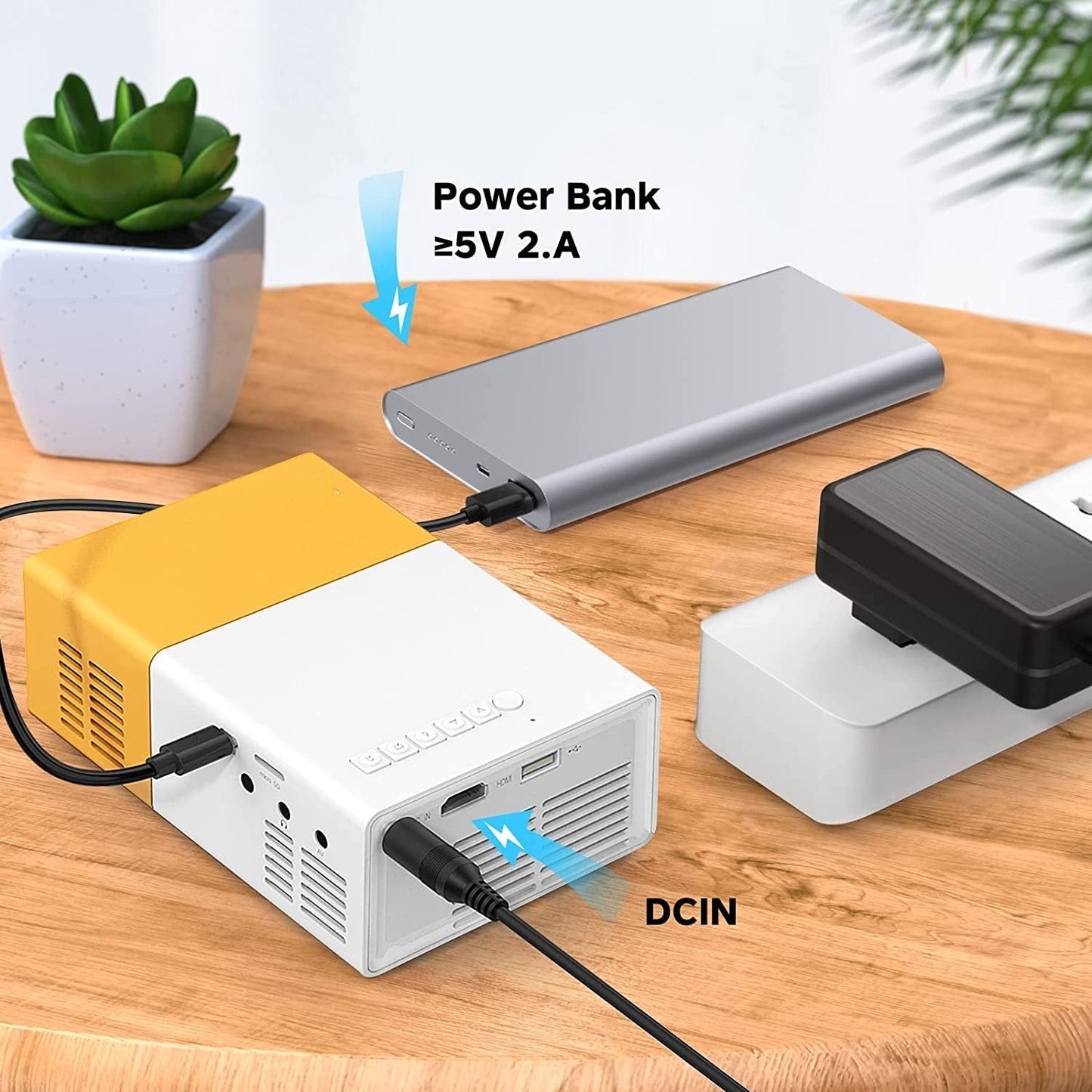 Delike - Home Mini 3D Projector - Branwell & Co