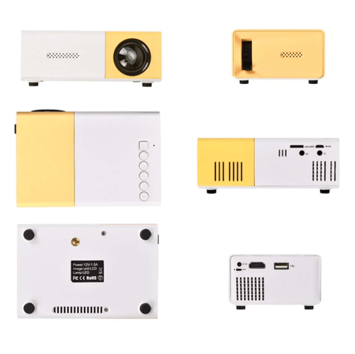 Delike - Home Mini 3D Projector - Branwell & Co