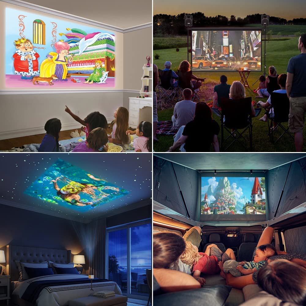 Delike - Home Mini 3D Projector - Branwell & Co
