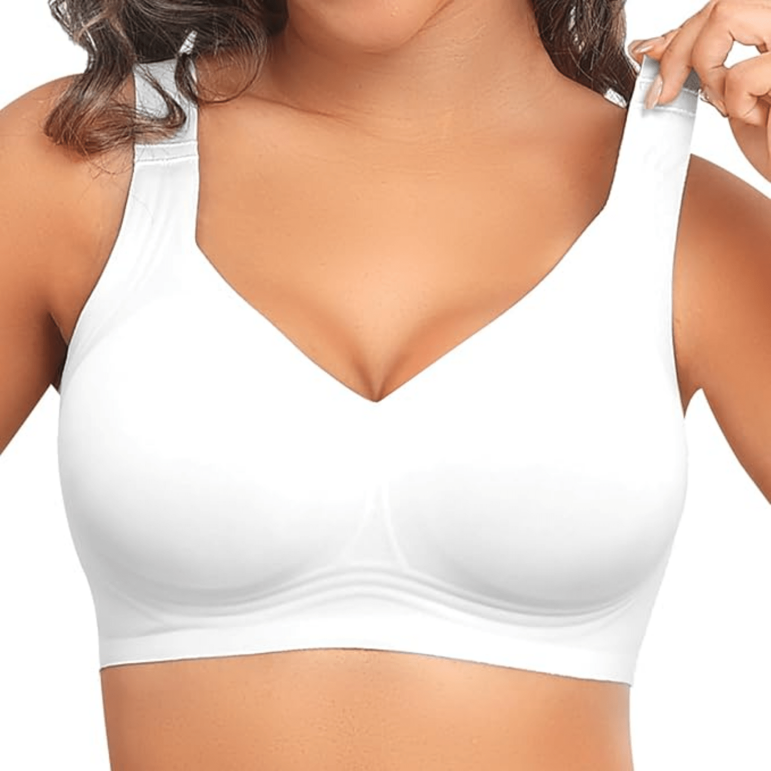 PoseFree Women’s Seamless Wireless Bra – Ultra - Soft Comfort and Support - Branwell & Co