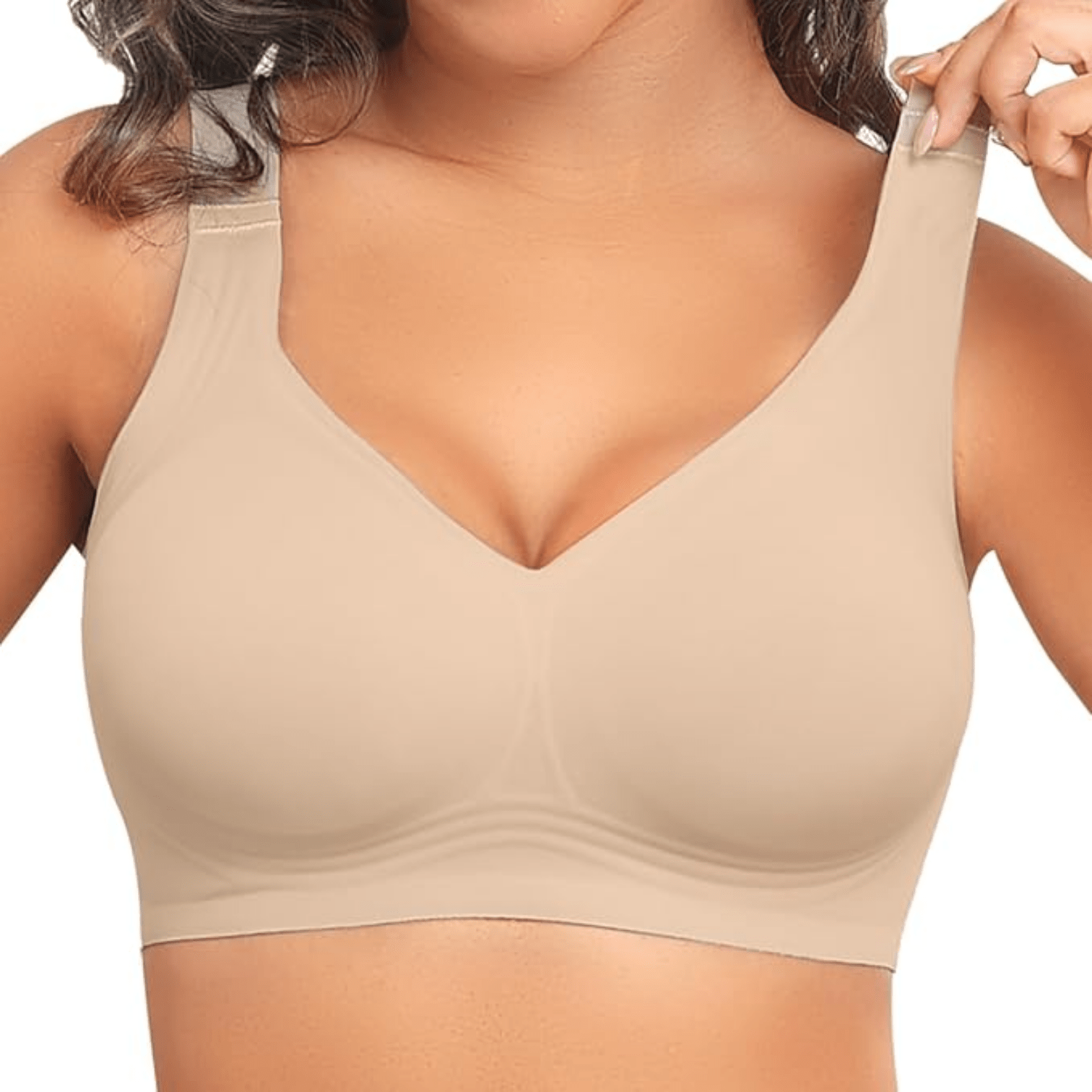 PoseFree Women’s Seamless Wireless Bra – Ultra - Soft Comfort and Support - Branwell & Co