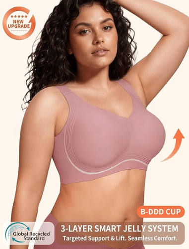 PoseFree Women’s Seamless Wireless Bra – Ultra - Soft Comfort and Support - Branwell & Co