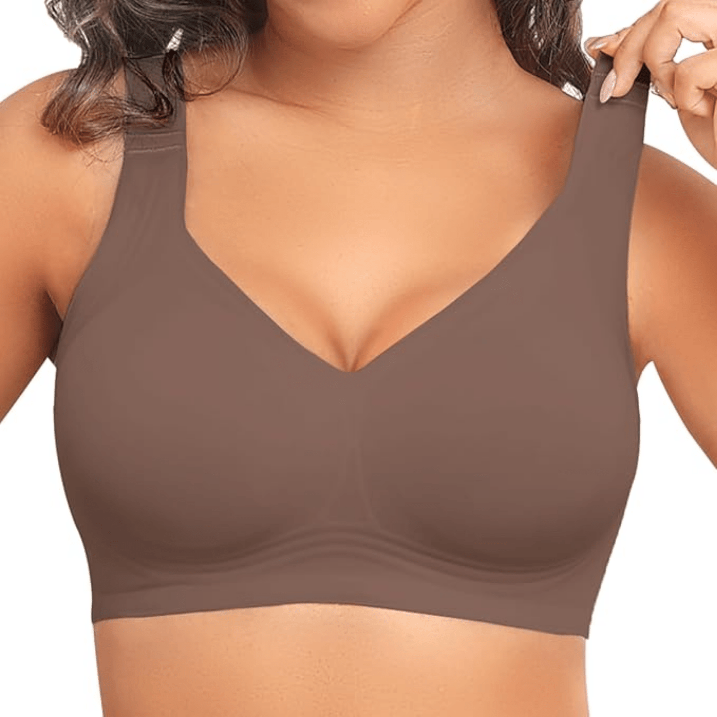 PoseFree Women’s Seamless Wireless Bra – Ultra - Soft Comfort and Support - Branwell & Co