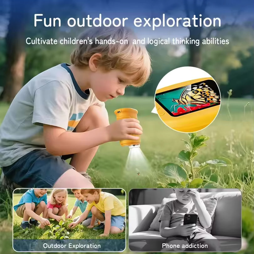 Branwell™ NatureScope 4K Microscope – STEM Learning Through Outdoor Discovery