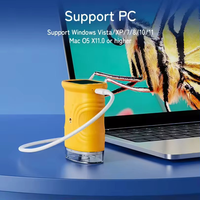 Branwell™ NatureScope 4K Microscope – STEM Learning Through Outdoor Discovery