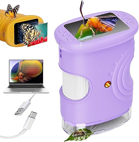 Branwell™ NatureScope 4K Microscope – STEM Learning Through Outdoor Discovery