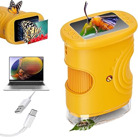 Branwell™ NatureScope 4K Microscope – STEM Learning Through Outdoor Discovery